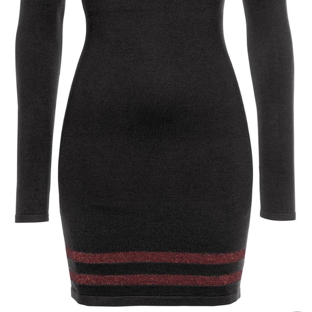 Stripe Detail Sweater Dress - Picture 7 of 8